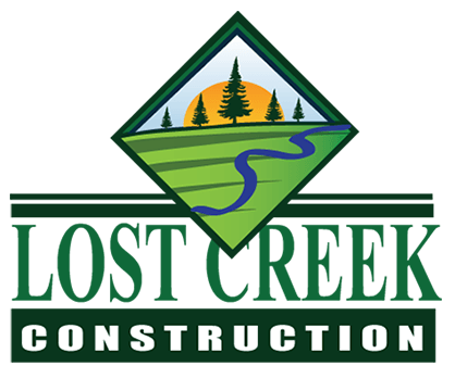 Lost Creek Construction Company Logo