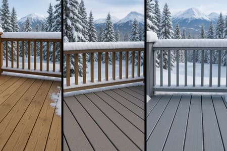Best deck materials for montana snow loads